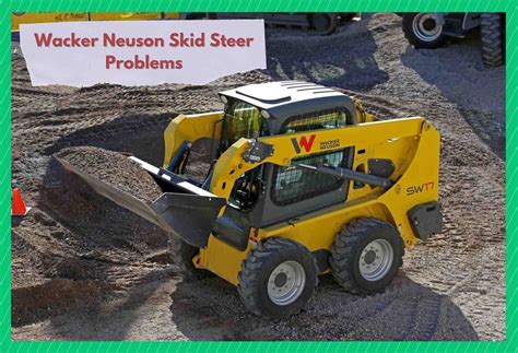 skid steer has lean|Common Skid Steer Problems .